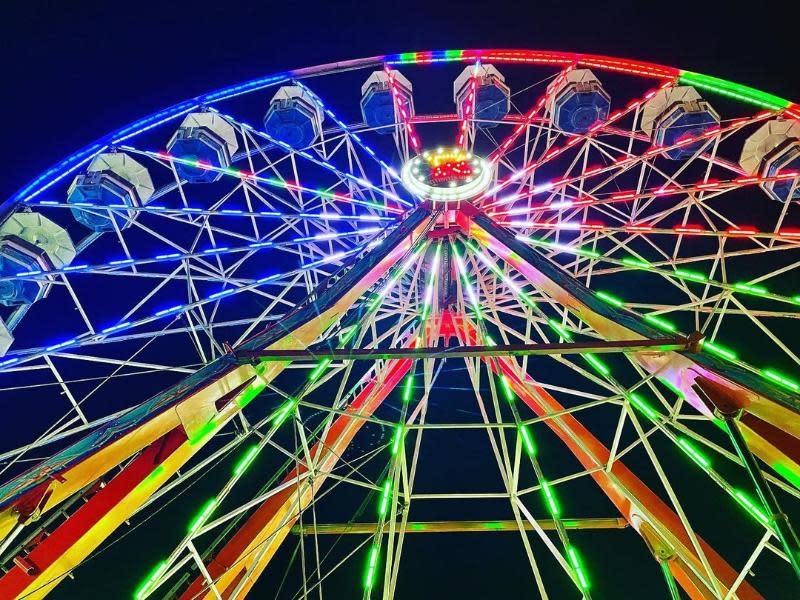 This publicity photo shows the Ferris wheel for the Southwest Florida Ag Expo at Lee Civic Center. The new event replaces the annual Southwest Florida & Lee County Fair but features most of the same attractions.