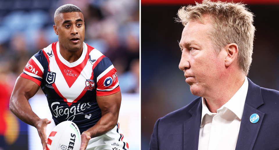 Michael Jennings pictured left and Trent Robinson right