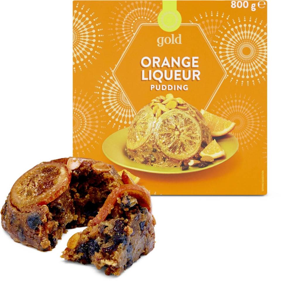 Woolies' Gold Orange Liqueur Pudding 800g