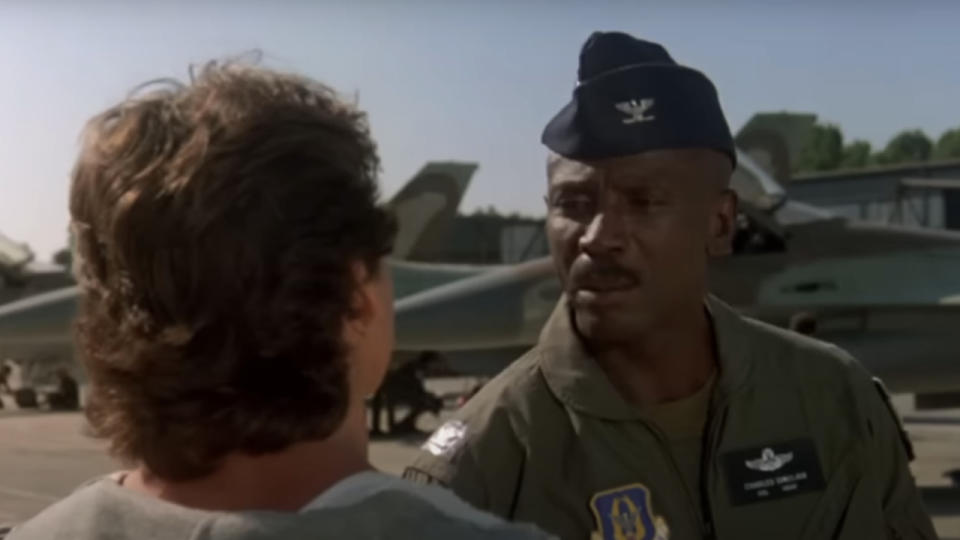 Louis Gossett Jr. in Iron Eagle