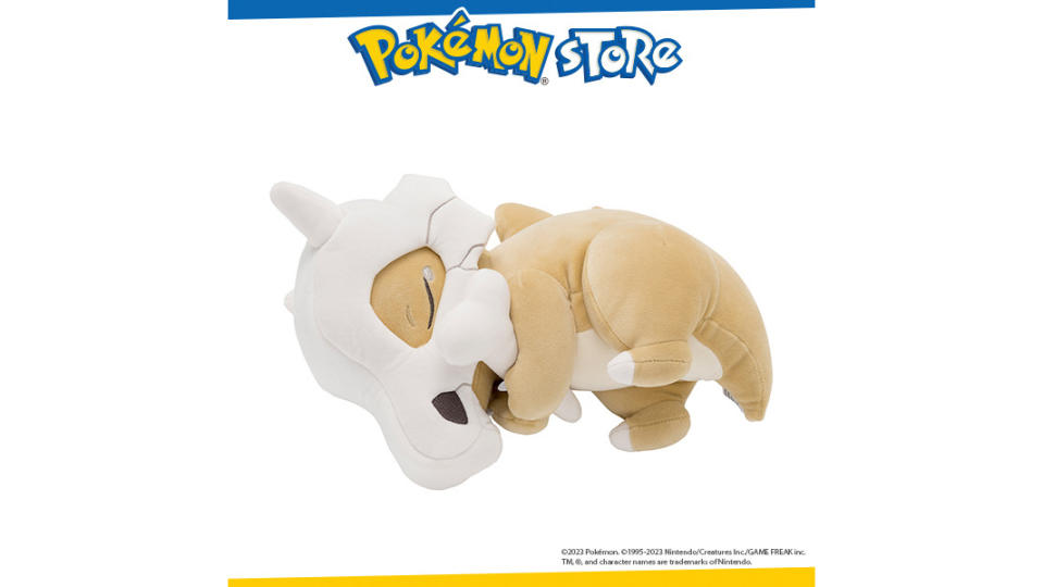 Pokémon Center Original Mochi Texture Plush Sleepy Cubone Pokémon Sleep. (Photo: Shopee SG)