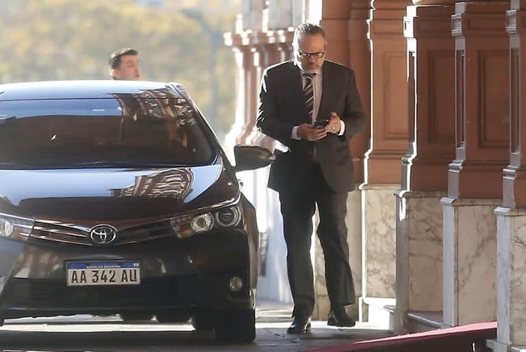 Matías Kulfas se retira de Casa Rosada luego de la reunión de Gabinete