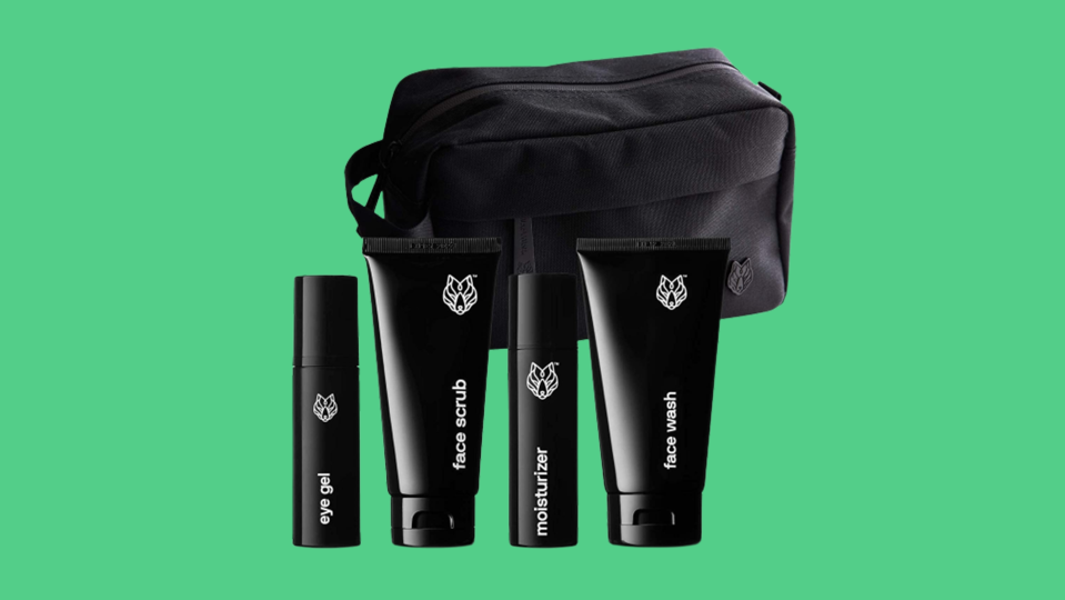 Best gifts for men: Black Wolf skincare set