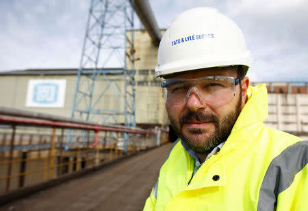 Tate & Lyle senior vice-president of sugars, Gerald Mason, poses for a portrait at the company's refinery in east London, Britain October 10, 2016. REUTERS/Peter Nicholls