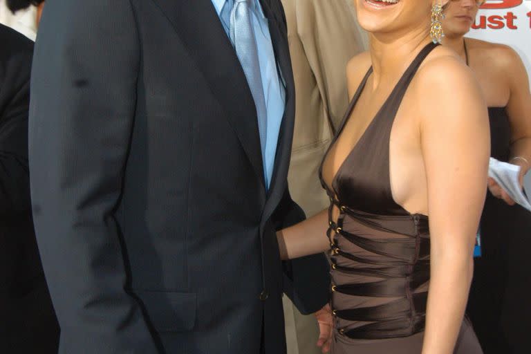 Ben Affleck y Jennifer Lopez promocionando Gigli