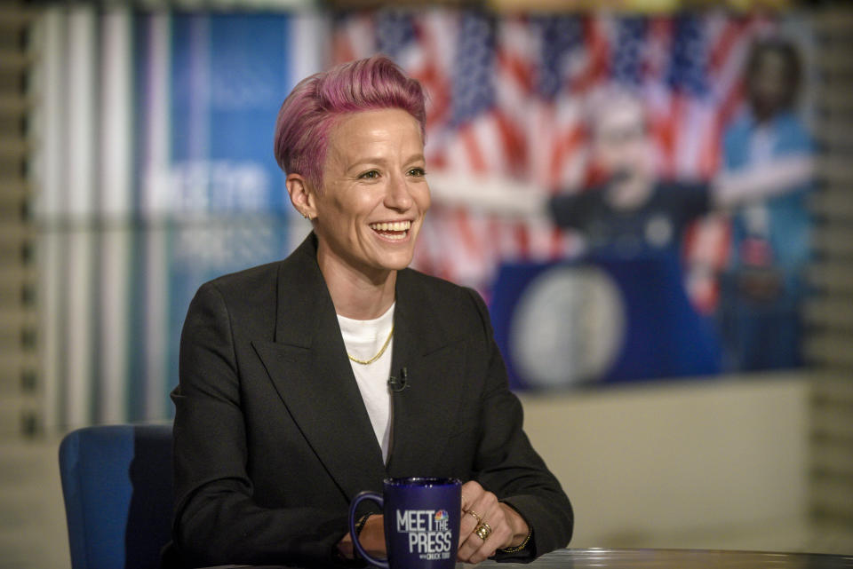 Megan Rapinoe may not be running for office, but she won't quit fighting for what she believes in anytime soon.