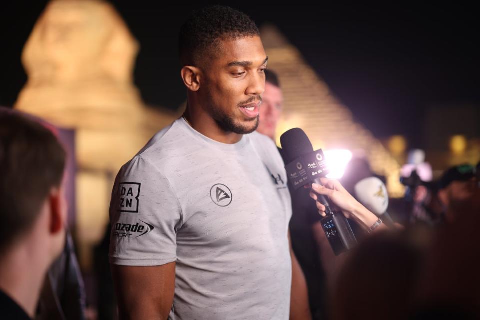 Anthony Joshua fights Otto Wallin on Saturday (Mark Robinson/Matchroom Boxing)