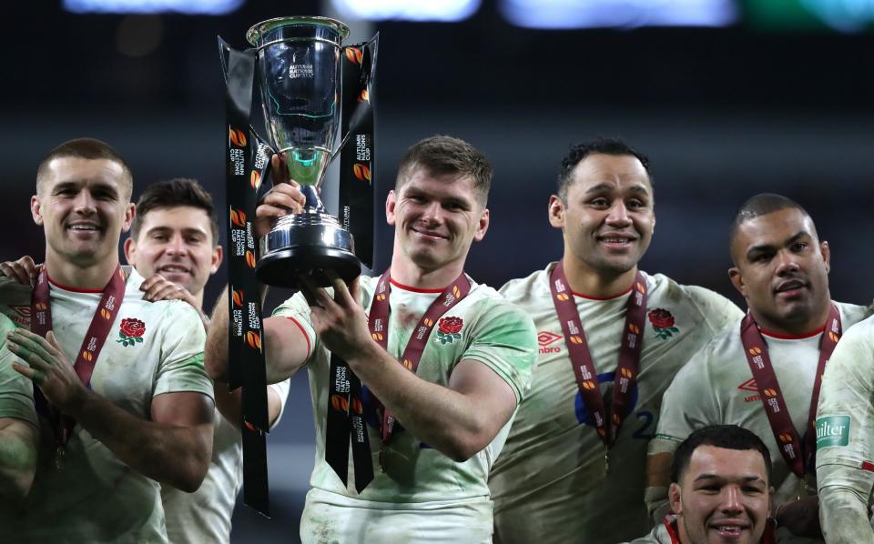 England won the Autumn Nations cup last year. - GETTY IMAGES