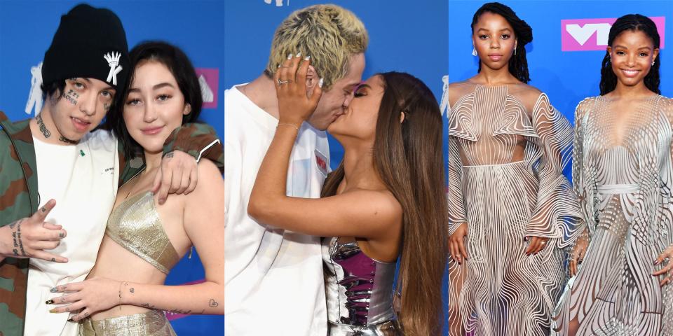 <p>So many adorable couples took over the red carpet for the 2018 MTV Video Music Awards. From newly engaged couples to the ultimate BBFS, check out the cutest duos that walked down the red carpet.</p>