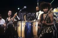 <p>A defining disco-era hit, “Boogie Oogie Oogie” helped the singers of A Taste of Honey bring home the Grammy for Best New Artist in 1979.</p>