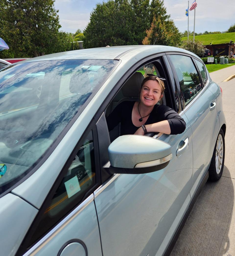 Emily Hubbard heads out on her new business idea, Vente Tours, which is meant to provide personalized driving tours given by local guides. After testing the idea in Sister Bay over Labor Day weekend, Hubbard placed second in the Lighthouse Launch pitch contest Nov. 15 for Door and Kewaunee County entrepreneurs.