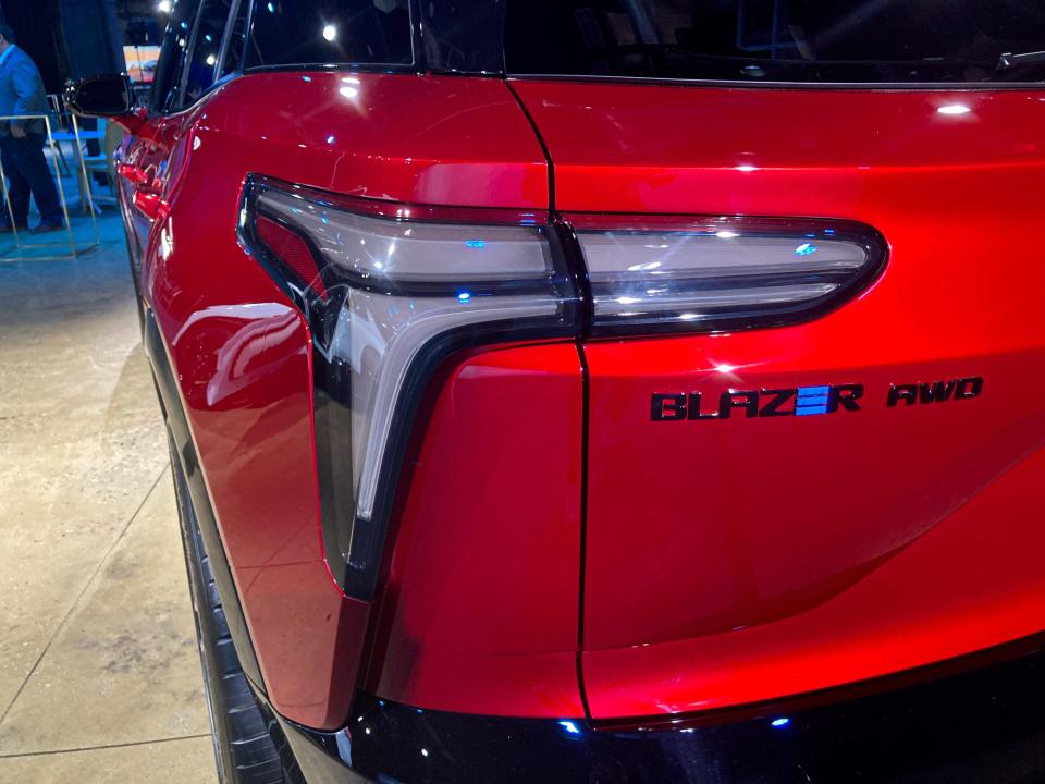 The 2024 Chevrolet Blazer EV SS electric SUV.