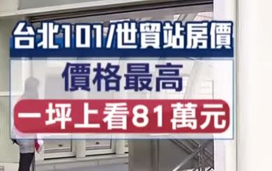 最貴的還喊到一坪81萬元。（圖／東森新聞資料畫面）