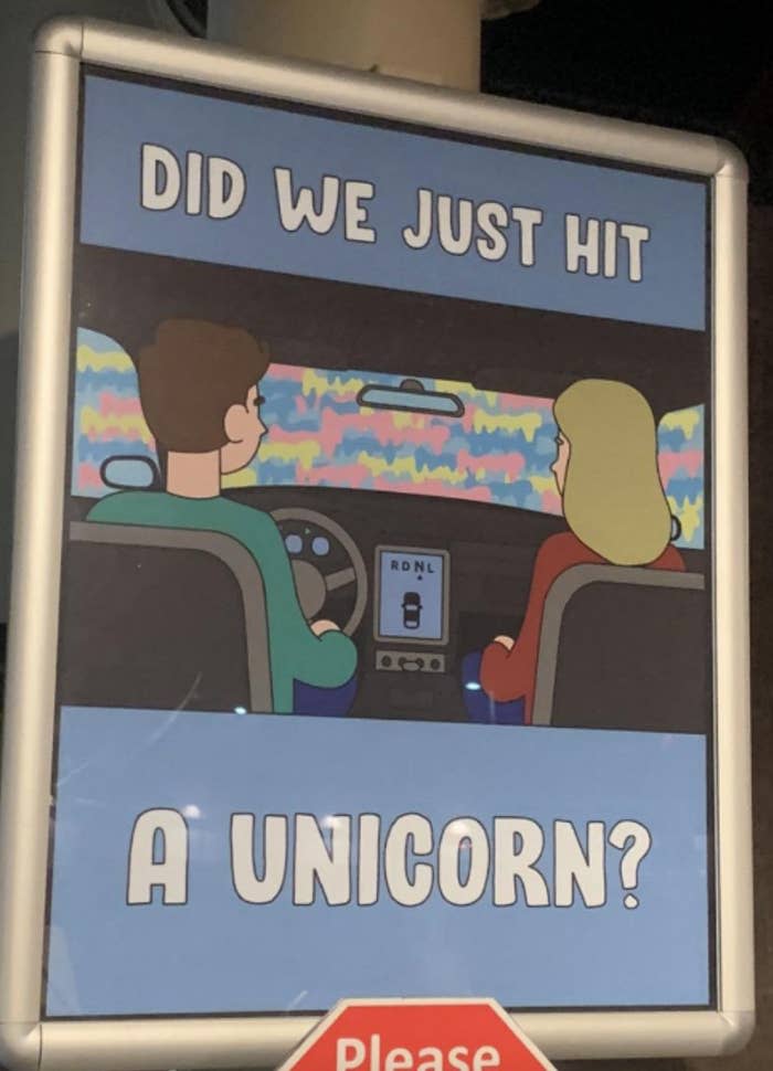 "Did we just hit a unicorn?"