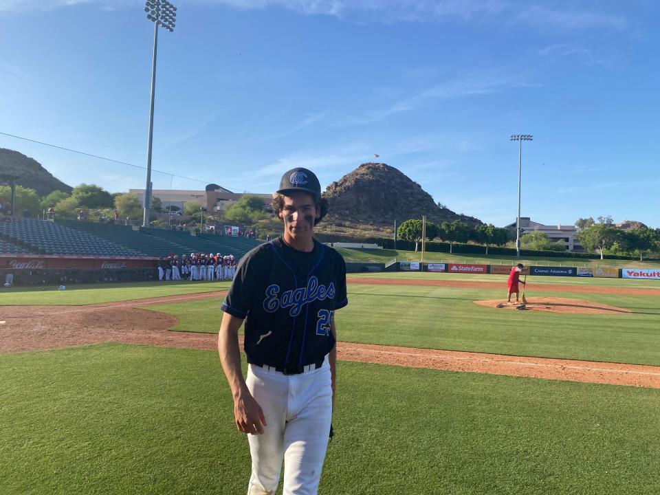 Josh Butler gave up just two hits in Sandra Day O'Connor's 2-1 win over Mountain Ridge to advance to the 6A semifinals.