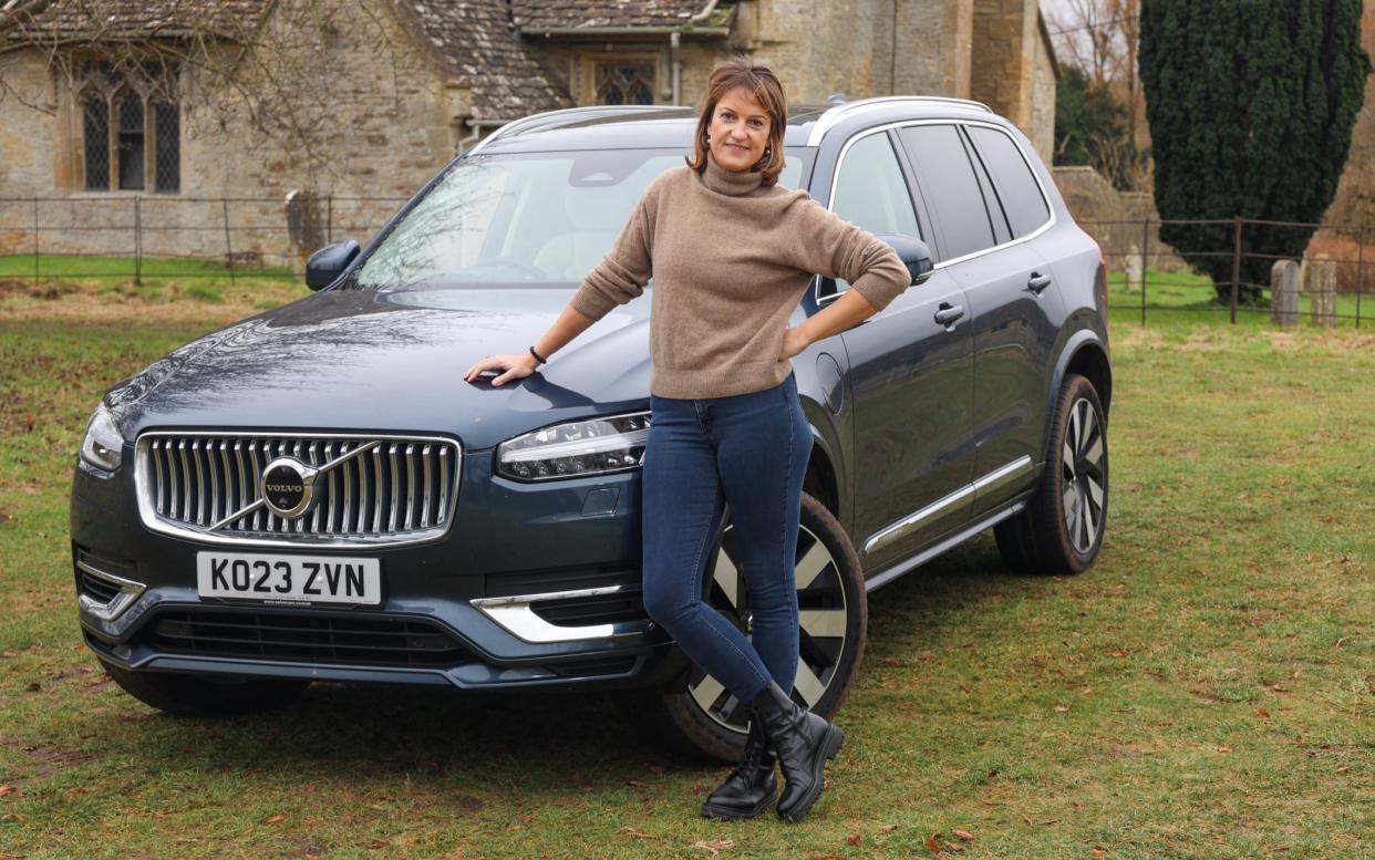 Sophia Money-Coutts took a Volvo XC90 to the Cotswolds for a mini-break with her boyfriend Paul