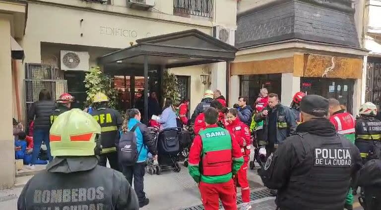 Escape de gas en un jardín de infantes.