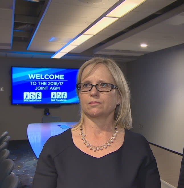 Former IWK CEO Tracy Kitch is facing retrial on fraud charges. (CBC - image credit)