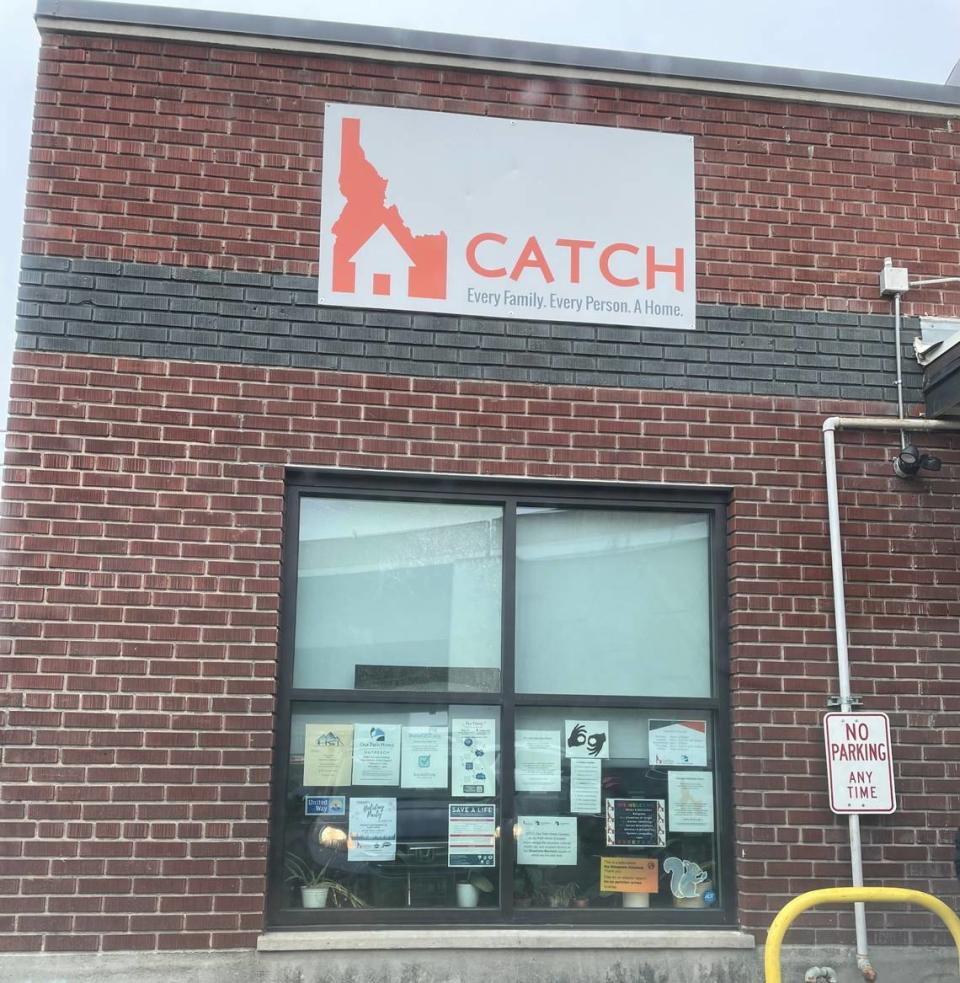 The CATCH office is located at 503 S. Americana Blvd. It is in the same block as Interfaith Sanctuary and the Corpus Christi House, both offer shelter for homeless Boiseians. 