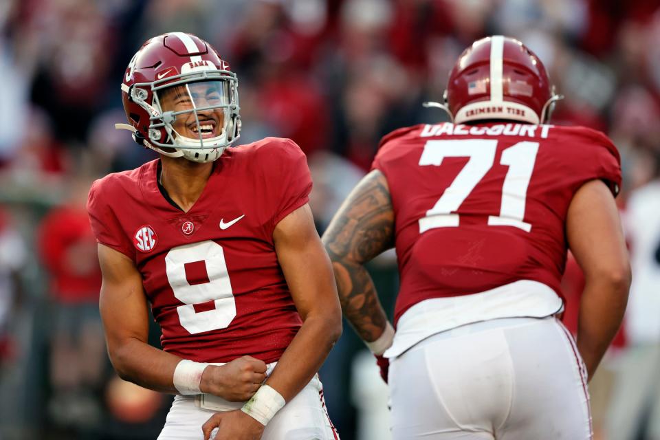 Alabama quarterback Bryce Young became the fourth Crimson Tide player to win the Heisman.