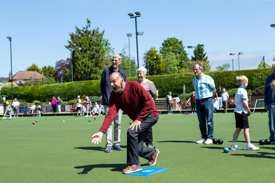 Last year's Bowls' Big Weekend activities brought plenty of people out in the sunshine at Bearsted and Thurnham Bowls Club