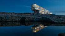 <b>Fogo Island Inn, Newfoundland, Canada </b><br>On a remote island off Newfoundland, Fogo Island Inn celebrates local artisans and fishermen.