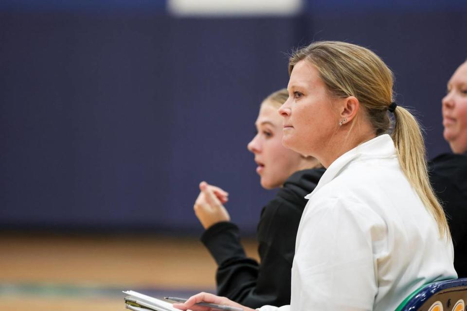 Dunbar head coach Jenni Morgan was recently named Kentucky high school volleyball’s coach of the year by the National Federation of High School Associations.