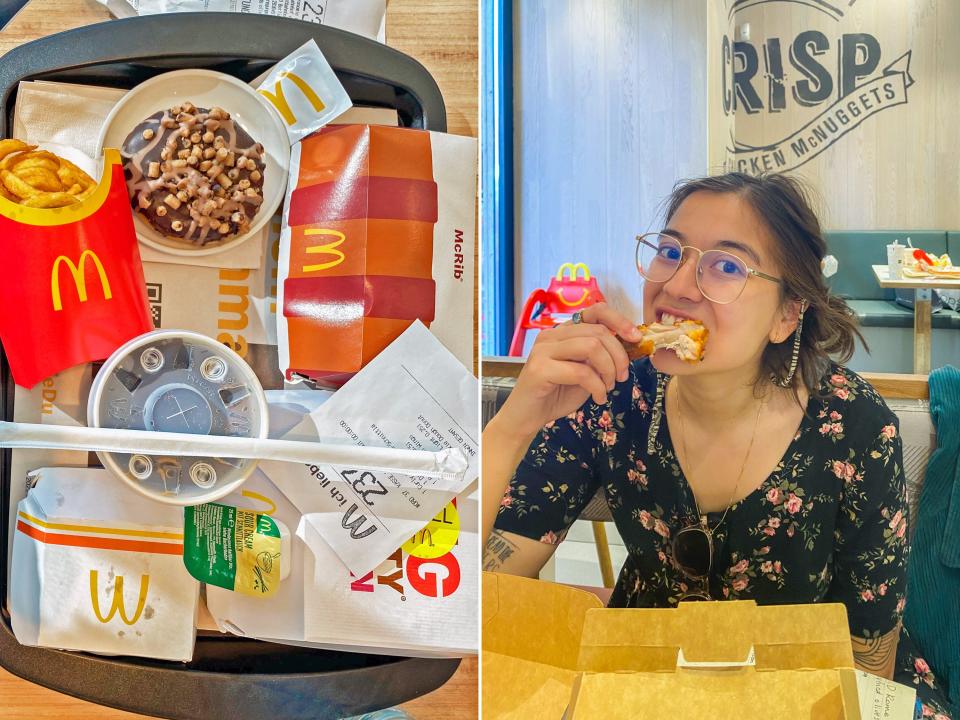 Insider's reporter visited McDonald's locations in Germany, Austria, Italy, and Switzerland, trying everything from Nutella muffins to stuffed, deep-fried olives.