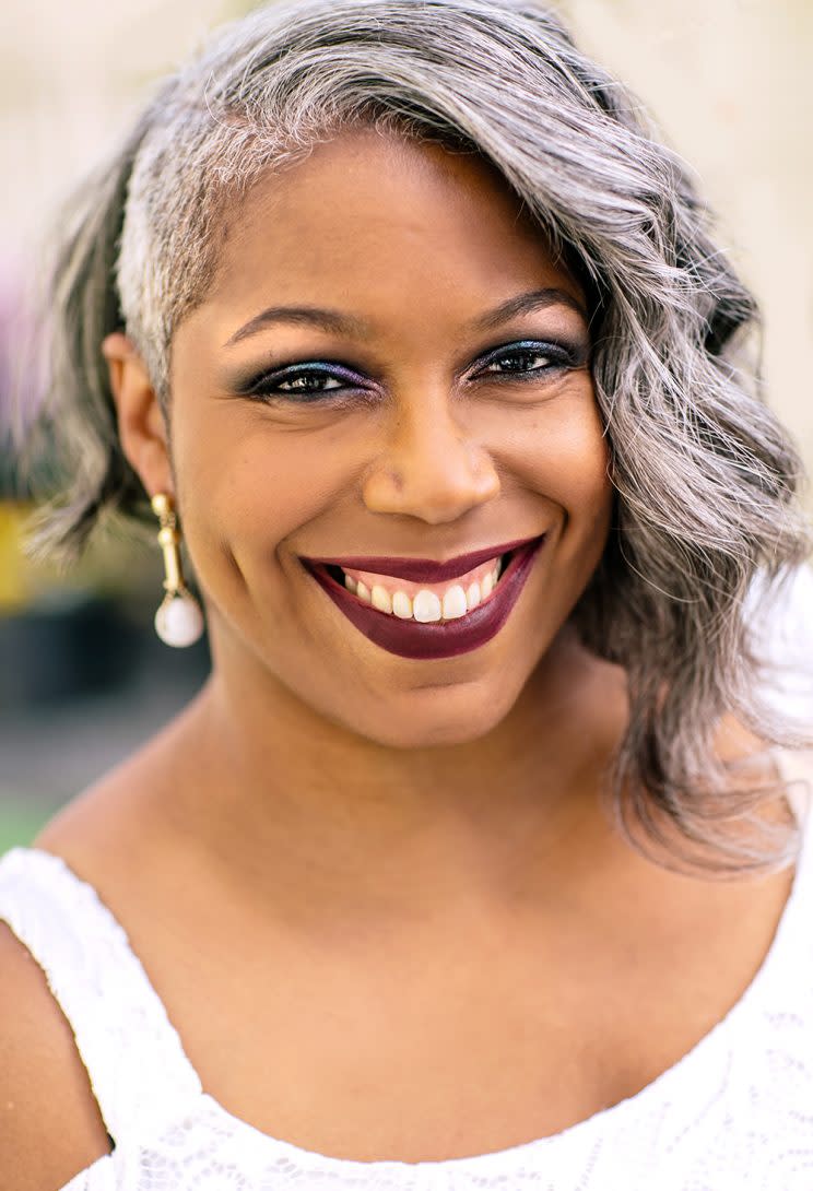 Ty Alexander, beauty & lifestyle writer/blogger at Gorgeous in Grey and author of <em>Things I Wish I Knew Before My Mom Died</em>. (Photo: Priscilla De Castro)