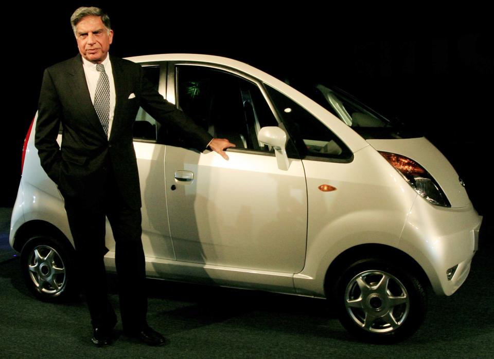 In 2009, he envisioned Tata Nano car, the cheapest car of India worth Rs 1 lakh. He delivered on his promise.