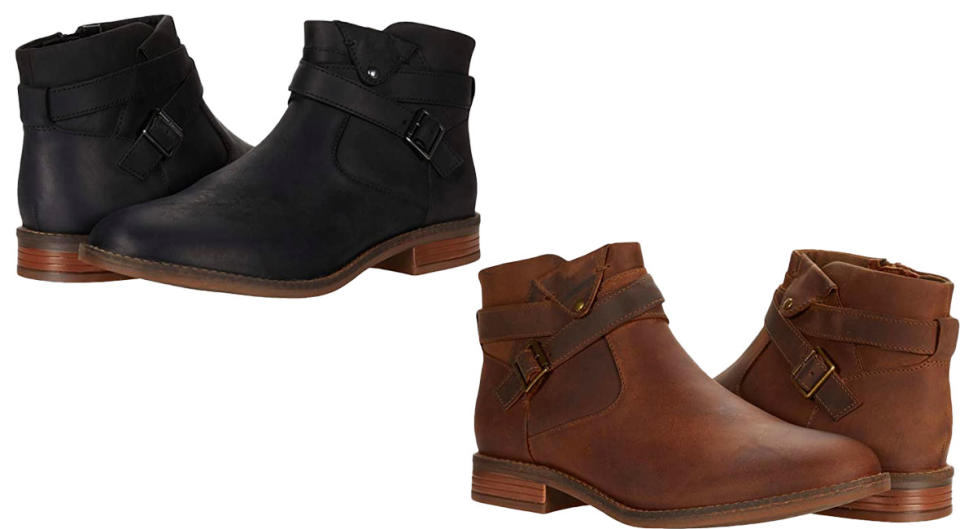 Clarks Camzin Dime boots are $50 off. (Photo: Zappos)