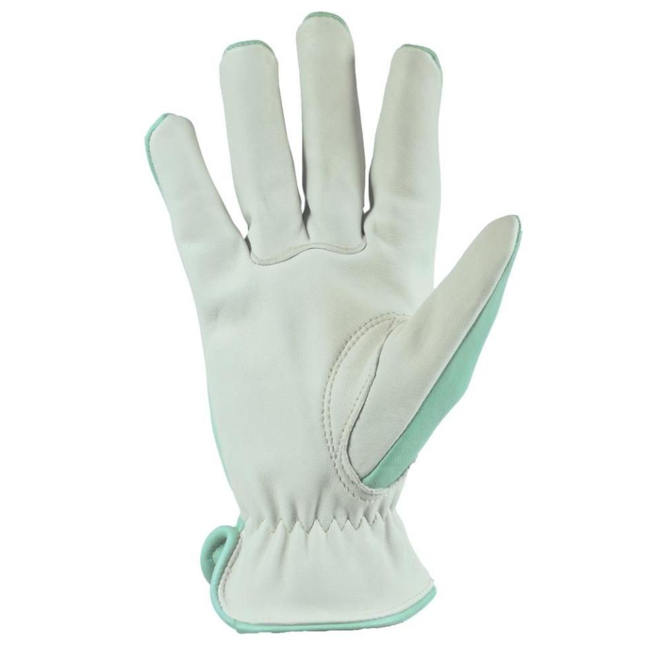 Women's Medium Green Full Grain Goatskin Glove