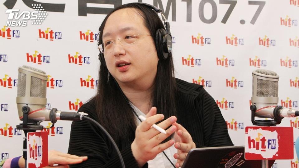 行政院政委唐鳳。（圖／Hit Fm《周玉蔻嗆新聞》製作單位提供）