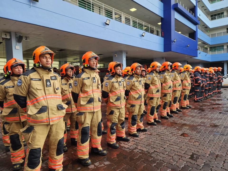 The new firefighting suits will be progressively rolled out across our fire stations within this year.