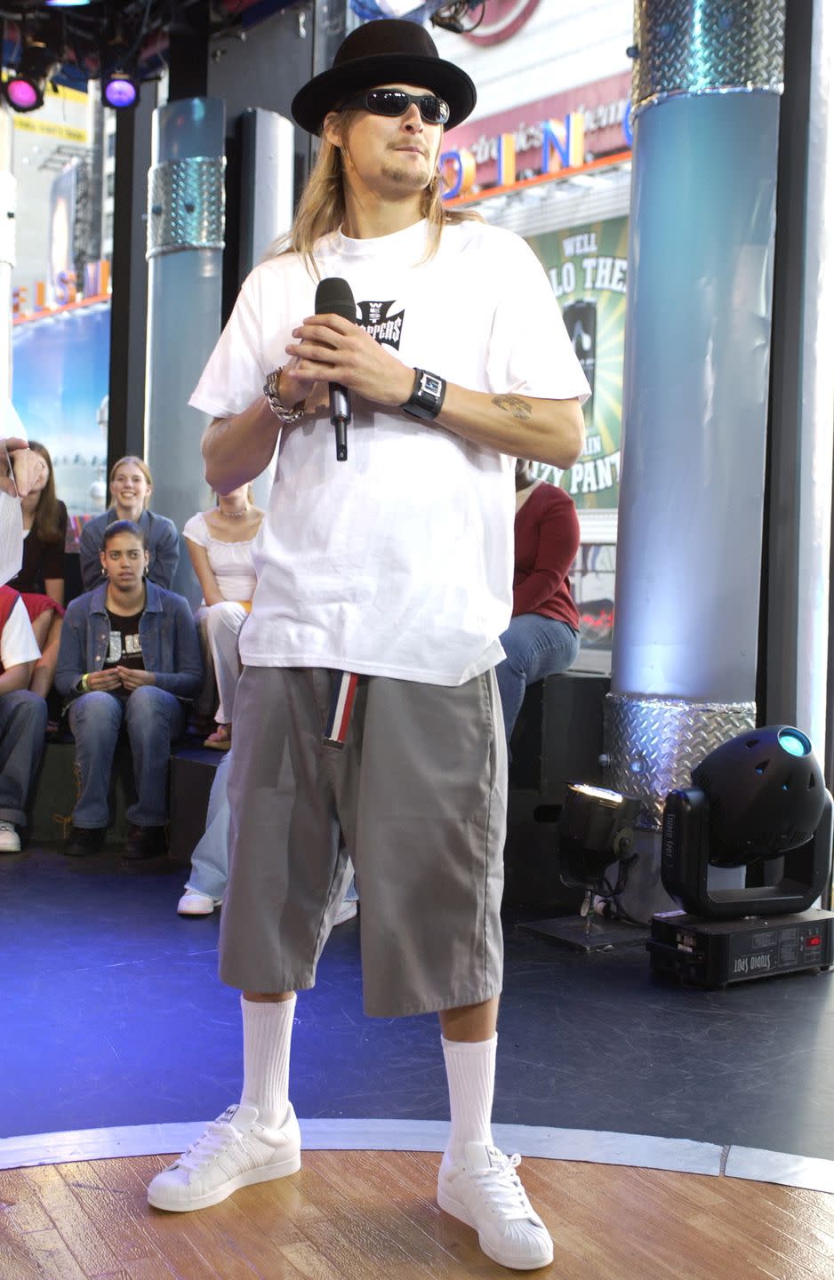 <p>Those socks. I just can't. Everything else in this outfit is classic Kid Rock, however. </p>