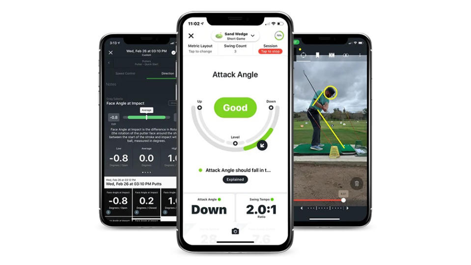 Blast Motion Golf Swing Analyzer - Credit: Photo: Courtesy of Blast Motion