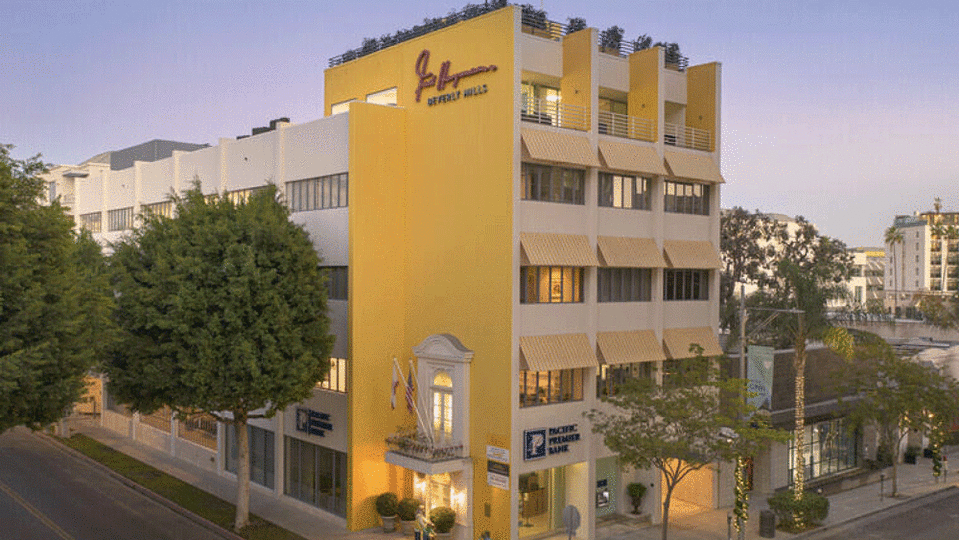 Fred Hayman Building in Beverly Hills - Credit: Martin Katz