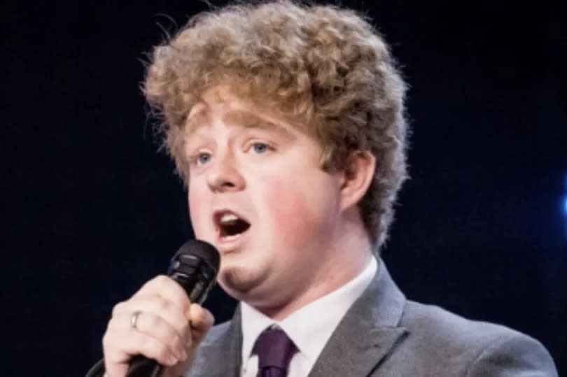 Tom Ball performing on Britain's Got Talent in April 2022