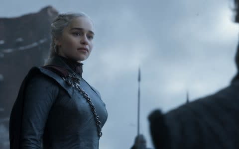 Emilia Clarke as Daenerys - Credit: HBO