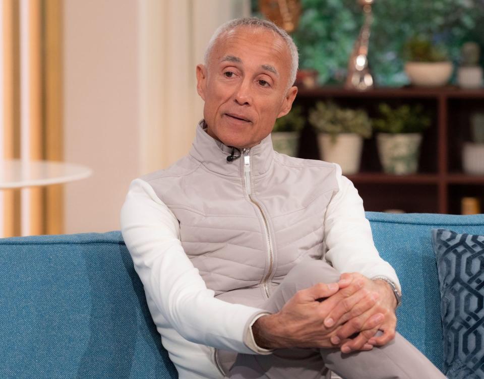 andrew ridgeley during an appearance on this morning