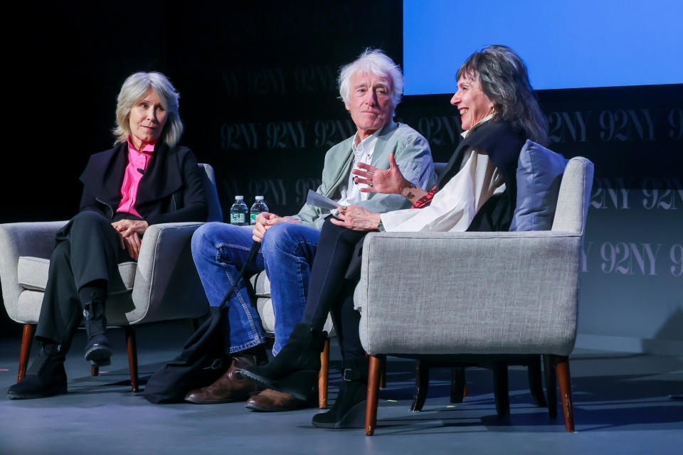 James Deakins, Roger Deakins, and Annette Isdorf at the 92nd Street Y<cite>Vladimir Kolesnikov</cite>