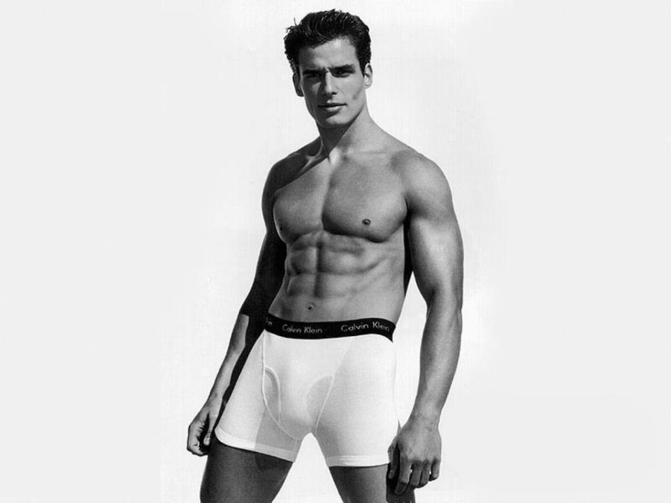 Antonio Sabato Jr. became famous as a Calvin Klein underwear model and a soap star. (Photo: Calvin Klein)