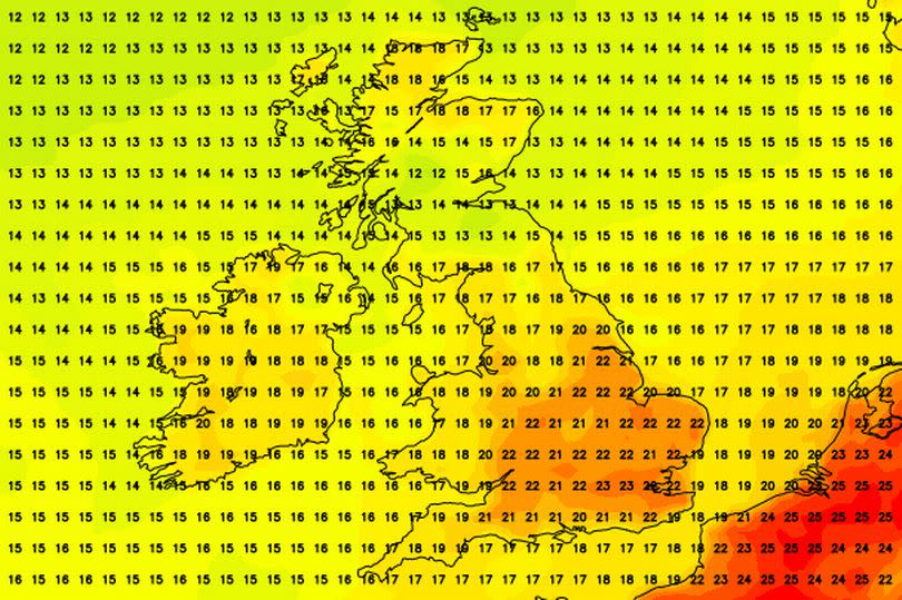 Weather map