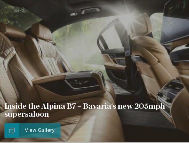 Inside the Alpina B7 – Bavaria's new 205mph supersaloon