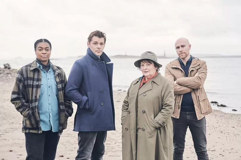 The cast of Vera