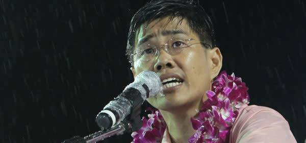 NSP candidate for Choa Chu Kang GRC Tony Tan said that Singapore's society is divisive, a direction that is dangerous to its progress. (Yahoo! photo / Kzen Kek)