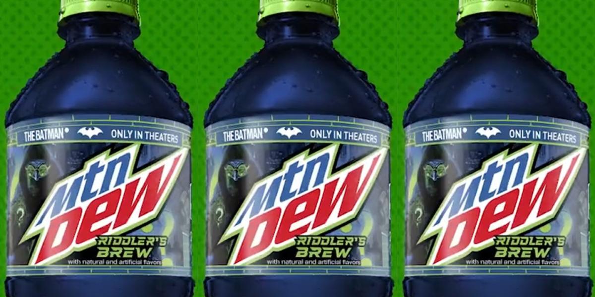 Mountain Dew Is Reportedly Releasing Riddler’s Brew, a Flavor Inspired