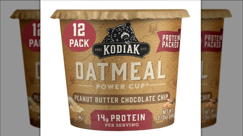 Kodiak Peanut Butter Chocolate Chip oatmeal