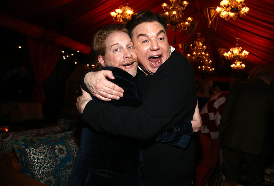 Seth Green and Mike Myers - Credit: Tommaso Boddi/Getty Images