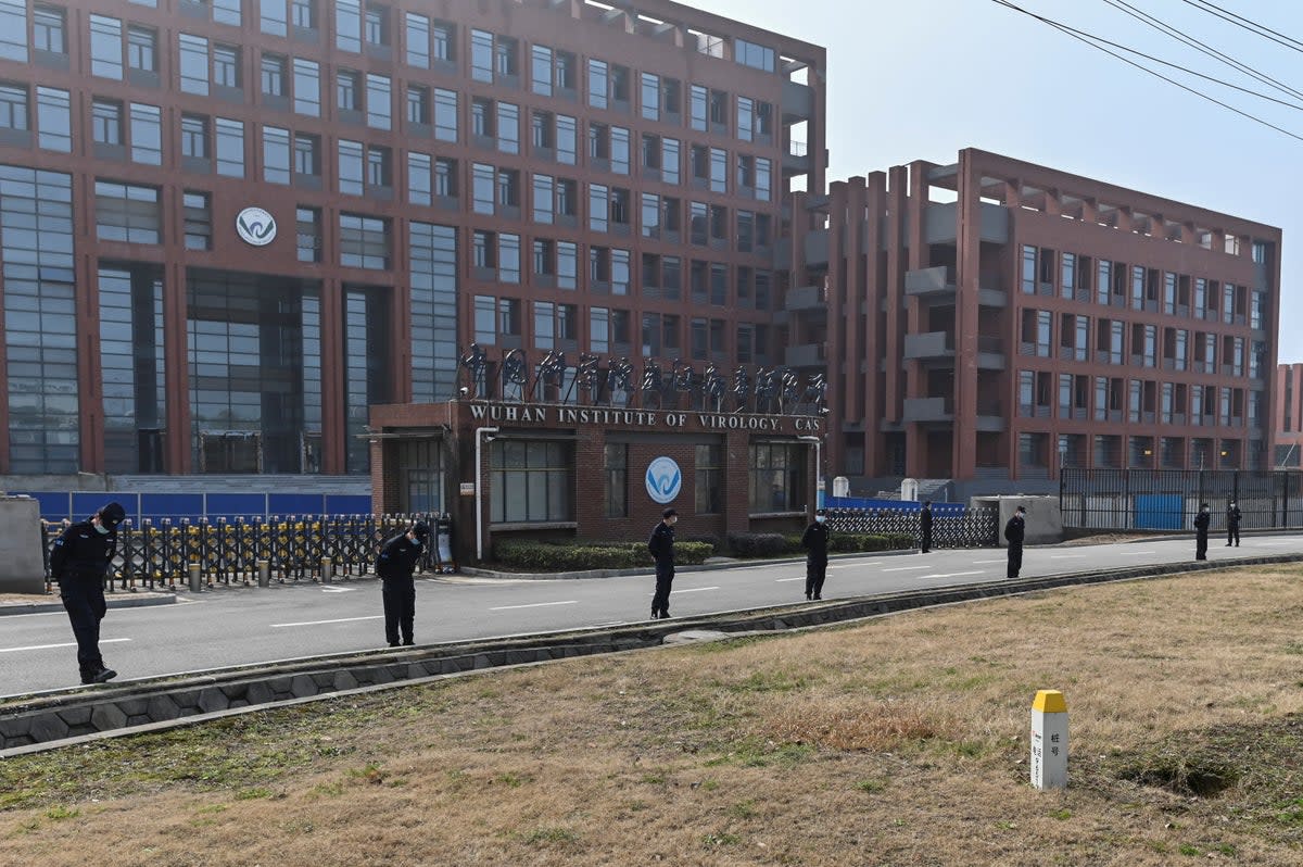 This general view shows the Wuhan Institute of Virology in Wuhan, in China's central Hubei province (AFP via Getty Images)